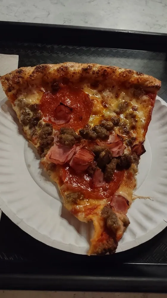 Meat Lovers Pizza Slice