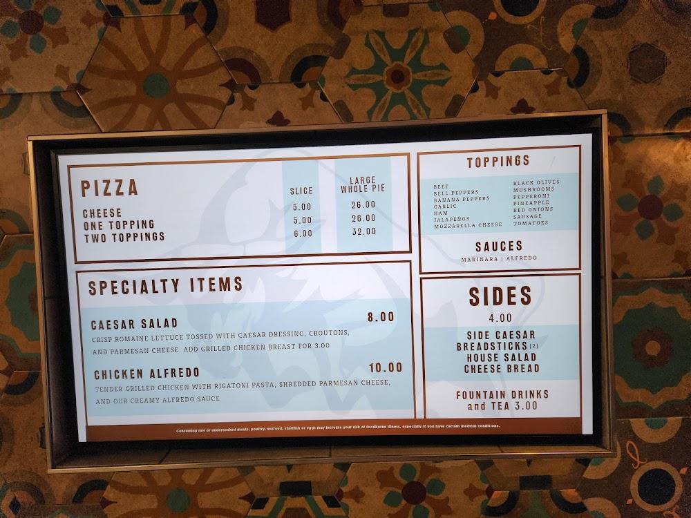 Matadors Pizzeria Pizza Meal