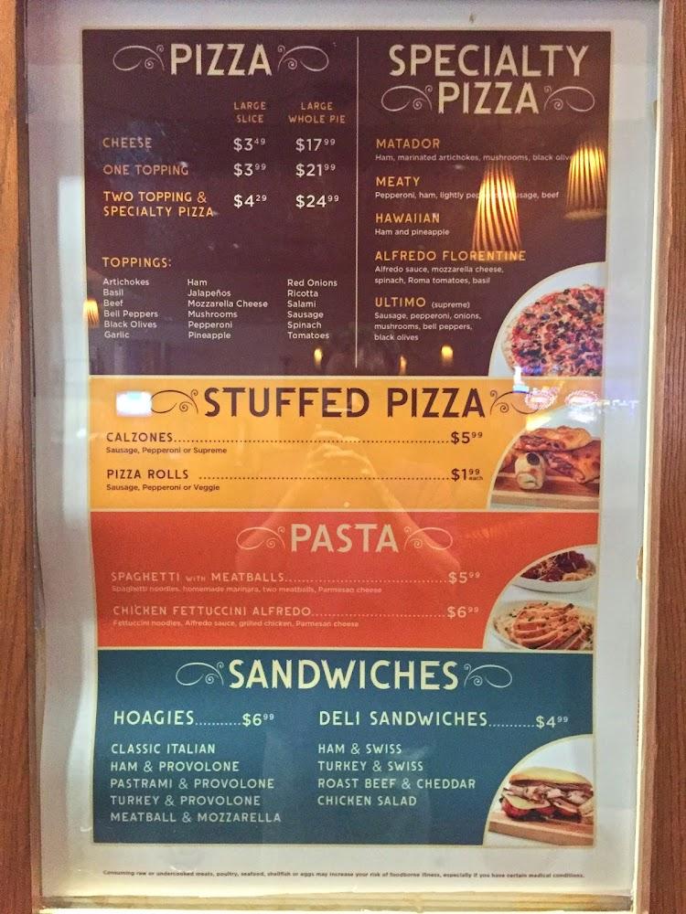 Matadors Pizzeria Menu image 3